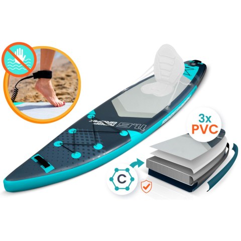 Deska SUP Reefbreak 350 x 81 x 15 cm Neo-Sport 170107 Deska SUP Reefbreak 350 x 81 x 15 cm Neo-Sport 170107