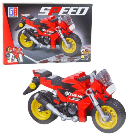 Klocki Konstrukcyjne Motor Motocykl Robot 2w1 217-222 el. Mix Klocki Konstrukcyjne Motor Motocykl Robot 2w1 217-222 el. Mix