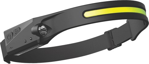 LATARKA CZOŁOWA LED AKU COB+XPE+SENSOR LATARKA CZOŁOWA LED AKU COB+XPE+SENSOR