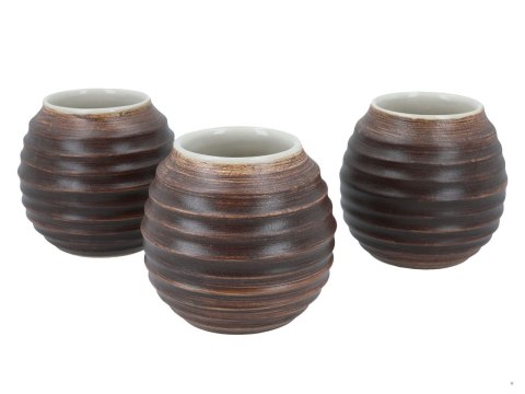 Naczynie Ceramiczne do Yerby - brązowa opona Naczynie Ceramiczne do Yerby - brązowa opona