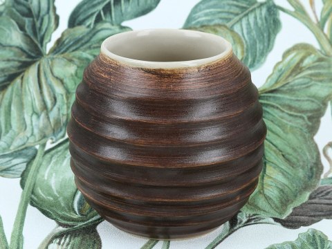 Naczynie Ceramiczne do Yerby - brązowa opona Naczynie Ceramiczne do Yerby - brązowa opona