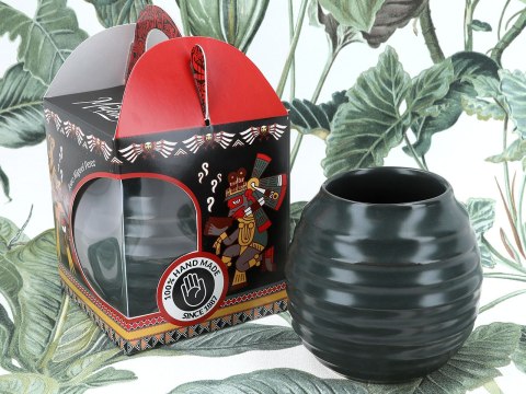 Naczynie Ceramiczne do Yerby - zielono-szara opona Naczynie Ceramiczne do Yerby - zielono-szara opona