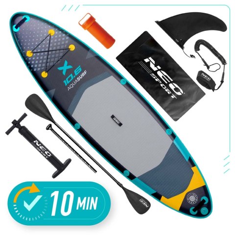 Deska SUP Aquasurf 320 x 84 x 15 cm Neo-Sport 170207 Deska SUP Aquasurf 320 x 84 x 15 cm Neo-Sport 170207