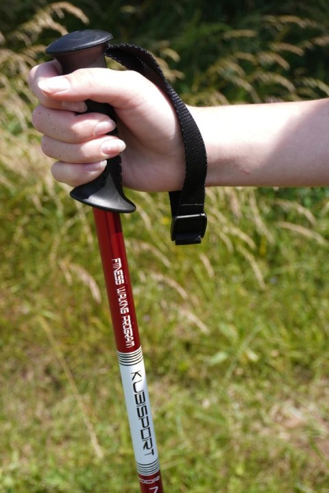 Kije Trekkingowe do Nordic Walking Składane Regulowane KUBISPORT 65-135 cm