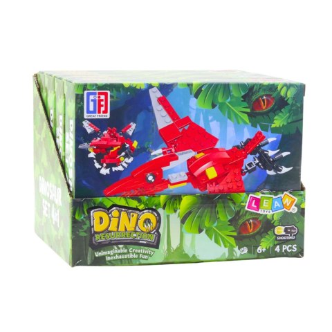 Klocki Konstrukcyjne Zestaw Dinozaur Robot 2w1 145-161 el. Mix Klocki Konstrukcyjne Zestaw Dinozaur Robot 2w1 145-161 el. Mix