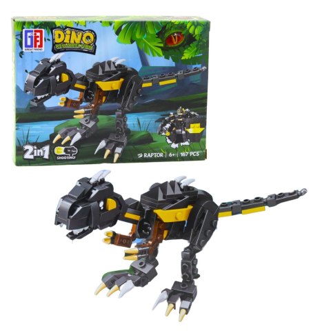 Klocki Konstrukcyjne Zestaw Dinozaur Robot 2w1 153-179 el. Mix Klocki Konstrukcyjne Zestaw Dinozaur Robot 2w1 153-179 el. Mix