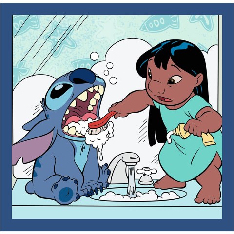 Puzzla 3w1 - Czas ze Stitchem Lilo and Stitch Trefl 34896 Puzzla 3w1 - Czas ze Stitchem Lilo and Stitch Trefl 34896