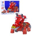 Klocki Konstrukcyjne Dinozaur Auto 2w1 105-132 el. Mix