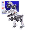 Klocki Konstrukcyjne Dinozaur Auto 2w1 105-132 el. Mix