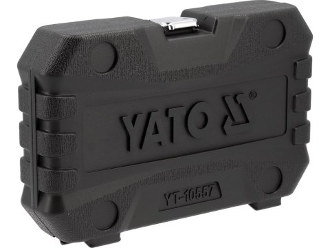 KOMPLET NASADEK UDAROWYCH 1/2'' DŁUGICH 10 SZT. 10-27MM KOMPLET NASADEK UDAROWYCH 1/2'' DŁUGICH 10 SZT. 10-27MM