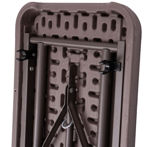 Ławka cateringowa składana WOODLAND brązowa 183 cm Ławka cateringowa składana WOODLAND brązowa 183 cm