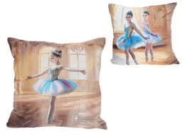 Poduszka z wypełnieniem/suwak - L. Lozano, Małe baletnice (CARMANI)