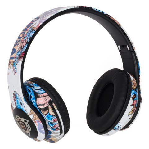 Słuchawki bezprzewodowe nauszne Bluetooth RGB Gaming Sport 150mAh