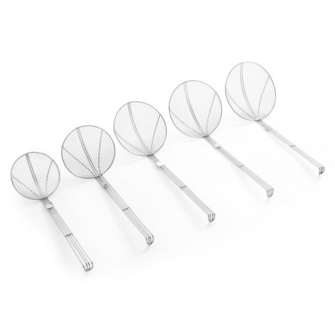 Cedzak sitko do smażenia w głębokim oleju ze stali nierdzewnej śr. 200 mm - Hendi 640609 Cedzak sitko do smażenia w głębokim oleju ze stali nierdzewnej śr. 200 mm - Hendi 640609