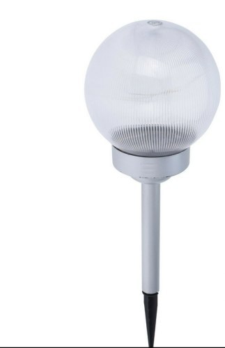Lampa solarna Kula prążkowana kolorowa 44cm Lampa solarna Kula prążkowana kolorowa 44cm