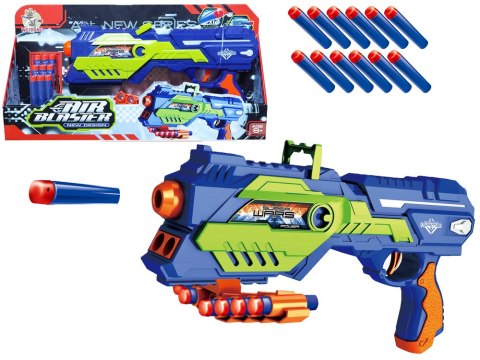 Pistolet Broń Na Naboje Piankowe Z Magazynkiem Air Blaster Pistolet Broń Na Naboje Piankowe Z Magazynkiem Air Blaster