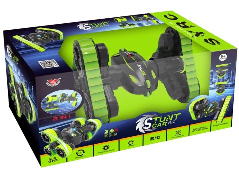 Pojazd Auto Stunt R/C Zdalnie Sterowany 2w1 Wymienne Koła Pojazd Auto Stunt R/C Zdalnie Sterowany 2w1 Wymienne Koła