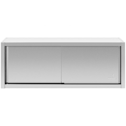 Szafa ścienna gastronomiczna z drzwiami przesuwanymi STAL 160 x 45 x 60 cm Szafa ścienna gastronomiczna z drzwiami przesuwanymi STAL 160 x 45 x 60 cm