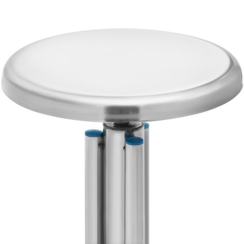 Taboret stołek laboratoryjny warsztatowy ze stali nierdzewnej 45-60 cm do 100 kg Taboret stołek laboratoryjny warsztatowy ze stali nierdzewnej 45-60 cm do 100 kg