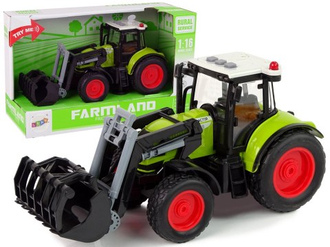Traktor z napędem frykcyjnym FARMLAND Światło Dźwięk Traktor z napędem frykcyjnym FARMLAND Światło Dźwięk