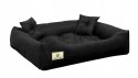 Kanapa Kojec Prestige 2 Codura Legowisko 55x45 Czarne