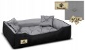 Kanapa Kojec Prestige 2 Codura Legowisko 75x65 Szare