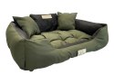 Legowisko Imię Pupila KINGDOG 55x45 Zielone