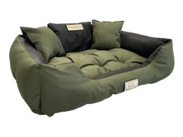 Legowisko Imię Pupila KINGDOG 55x45 Zielone