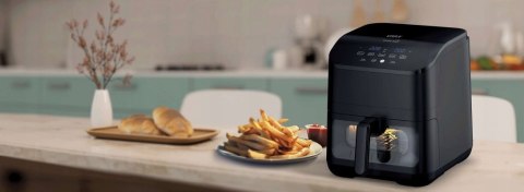 AIR FRYER FRYTKOWNICA BEZTŁUSZCZOWA DUŻA MOCNA 1875W 6L FRYTOWNICA AIR FRYER FRYTKOWNICA BEZTŁUSZCZOWA DUŻA MOCNA 1875W 6L FRYTOWNICA