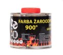 Farba 5L Kominkowa Lakier Żaroodporna do Kominków Grafitowa Trwała 900c