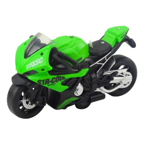 Motocykl Wyścigowy Sportowy Z Napędem Światła Dźwięki Mix Motocykl Wyścigowy Sportowy Z Napędem Światła Dźwięki Mix