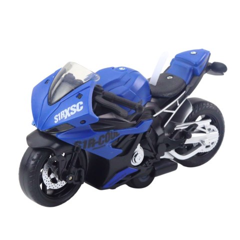 Motocykl Wyścigowy Sportowy Z Napędem Światła Dźwięki Mix Motocykl Wyścigowy Sportowy Z Napędem Światła Dźwięki Mix