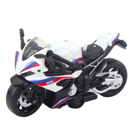 Motocykl Wyścigowy Sportowy Z Napędem Światła Dźwięki Mix Motocykl Wyścigowy Sportowy Z Napędem Światła Dźwięki Mix