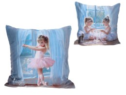 Poduszka z wypełnieniem/suwak - L. Lozano, Małe baletnice (CARMANI)
