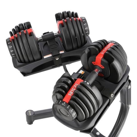 2x SR52 SZTANGIELKA REGULOWANA 52 LBS HMS + STOJAK STR10 HMS 2x SR52 SZTANGIELKA REGULOWANA 52 LBS HMS + STOJAK STR10 HMS