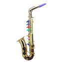 Instrument Muzyczny Dla Dzieci Saksofon Zabawkowy Złoty