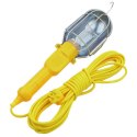 Lampa warsztatowa kanałowa z hakiem gwintem E27 kablem 10 m