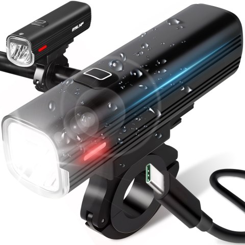 Lampka rowerowa akumulatorowa na kierownicę 4800 mAh 1000lm Lampka rowerowa akumulatorowa na kierownicę 4800 mAh 1000lm