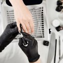 Pochłaniacz pyłu do paznokci kosmetyczny bezworkowy 80 W - srebrny