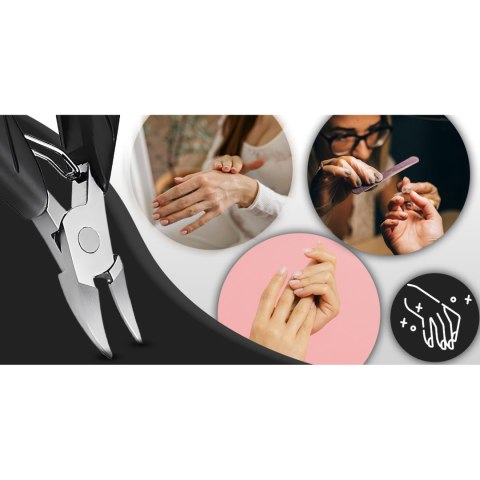 Przybornik do manicure pedicure pielęgnacji paznokci obcinacz pilnik cążki - zestaw 8 el. Przybornik do manicure pedicure pielęgnacji paznokci obcinacz pilnik cążki - zestaw 8 el.