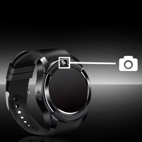 Smartwatch zegarek multifunkcyjny na kartę SIM z aparatem BT microSD Smartwatch zegarek multifunkcyjny na kartę SIM z aparatem BT microSD