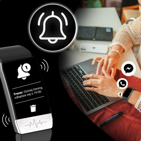 Smartwatch zegarek sportowy z monitorem zdrowia snu wodoodporny BT + paski Smartwatch zegarek sportowy z monitorem zdrowia snu wodoodporny BT + paski