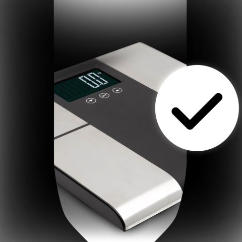 Waga łazienkowa analityczna z pomiarem tłuszczu wody mięśni BMI KCAL LCD do 225 kg Waga łazienkowa analityczna z pomiarem tłuszczu wody mięśni BMI KCAL LCD do 225 kg