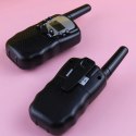 Walkie talkie krótkofalówka 8 PMR z latarką do 3 km - zestaw 2 szt.