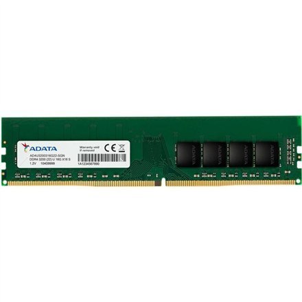 ADATA Premier DDR4 RAM 16 GB, U-DIMM, 3200 MHz, PC/server, Registered No, ECC No ADATA Premier DDR4 RAM 16 GB, U-DIMM, 3200 MHz, PC/server, Registered No, ECC No