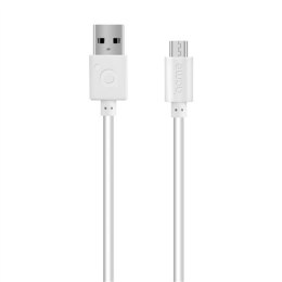 Acme Cable CB1011W 1 m, White, Micro USB, USB A