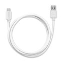Acme Cable CB1011W 1 m, White, Micro USB, USB A