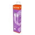 Acme Cable CB1011W 1 m, White, Micro USB, USB A