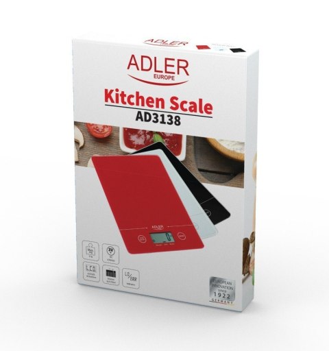 Adler AD 3138 w Maximum weight (capacity) 5 kg, White Adler AD 3138 w Maximum weight (capacity) 5 kg, White
