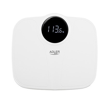 Adler Bathroom Scale AD 8172w Maximum weight (capacity) 180 kg, Accuracy 100 g, Body Mass Index (BMI) measuring, White Adler Bathroom Scale AD 8172w Maximum weight (capacity) 180 kg, Accuracy 100 g, Body Mass Index (BMI) measuring, White